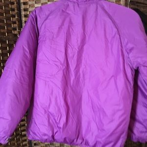 Brilliant purple girls jacke